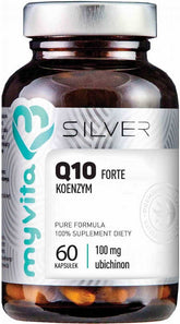 Coenzyme Q10 100mg ubiquinone 60 gélules MYVITA SILVER PURE